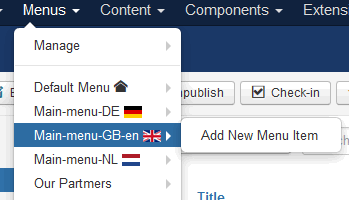 Create A Menu For Every Installed Language