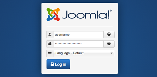 log-in-joomla