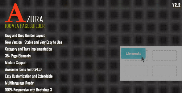 Azura - Responsive Joomla Page Builder