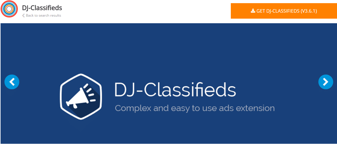 DJ-Classifieds joomla classifieds