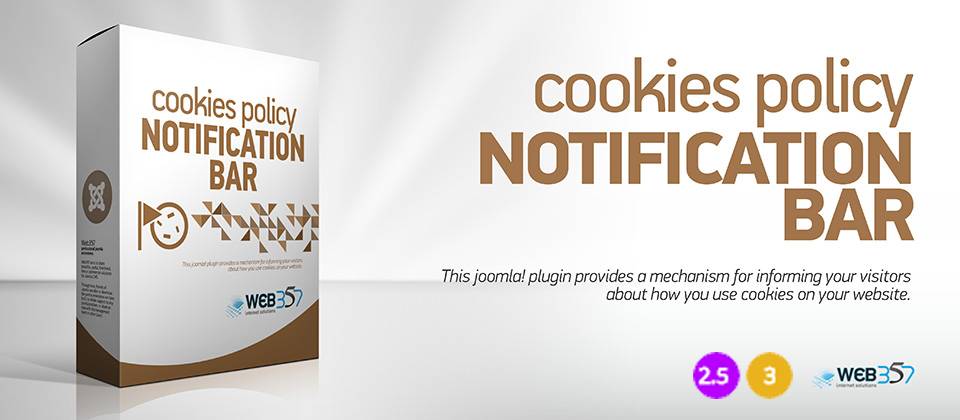 Cookies Policy Notification Bar