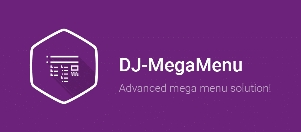 Dj-Megamenu Joomla Menu System