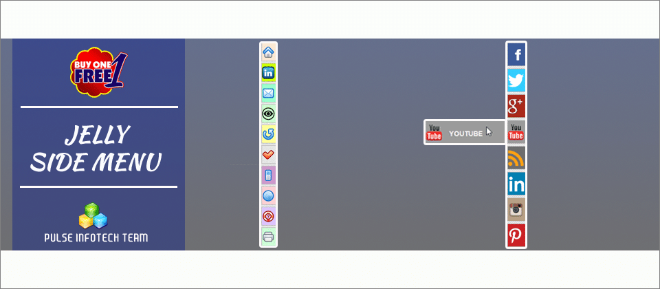 Jelly Side Menu Joomla Menu System