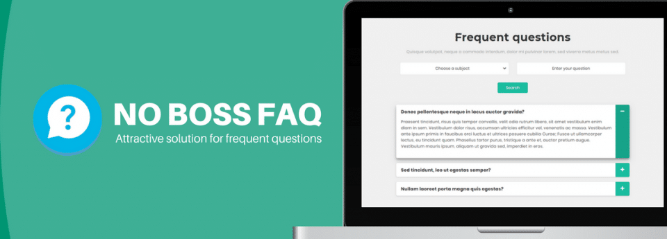 No Boss Faq Joomla Faq Extension