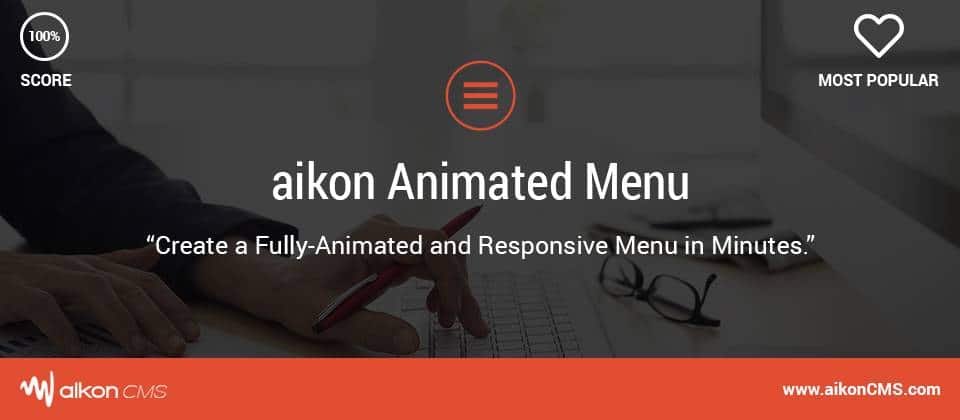 Aikon Animated Menu