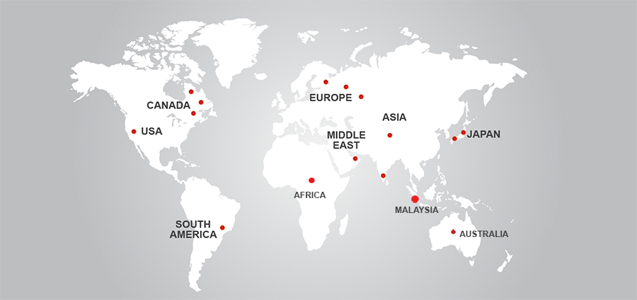 Clients Location Map