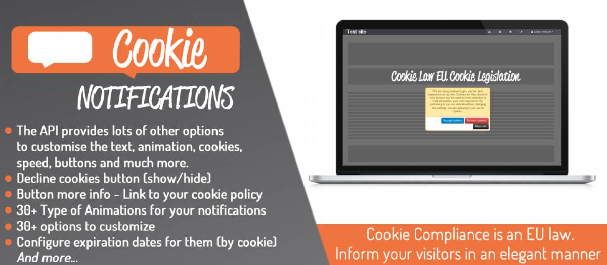 Cookie Notifications Builder