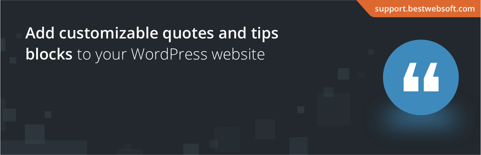 https://wordpress.org/plugins/quotes-and-tips/
