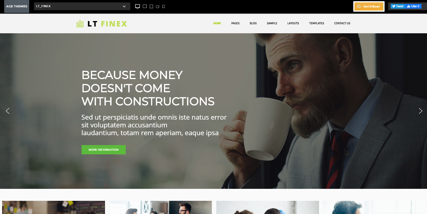 Business And Service Wordpress Themes