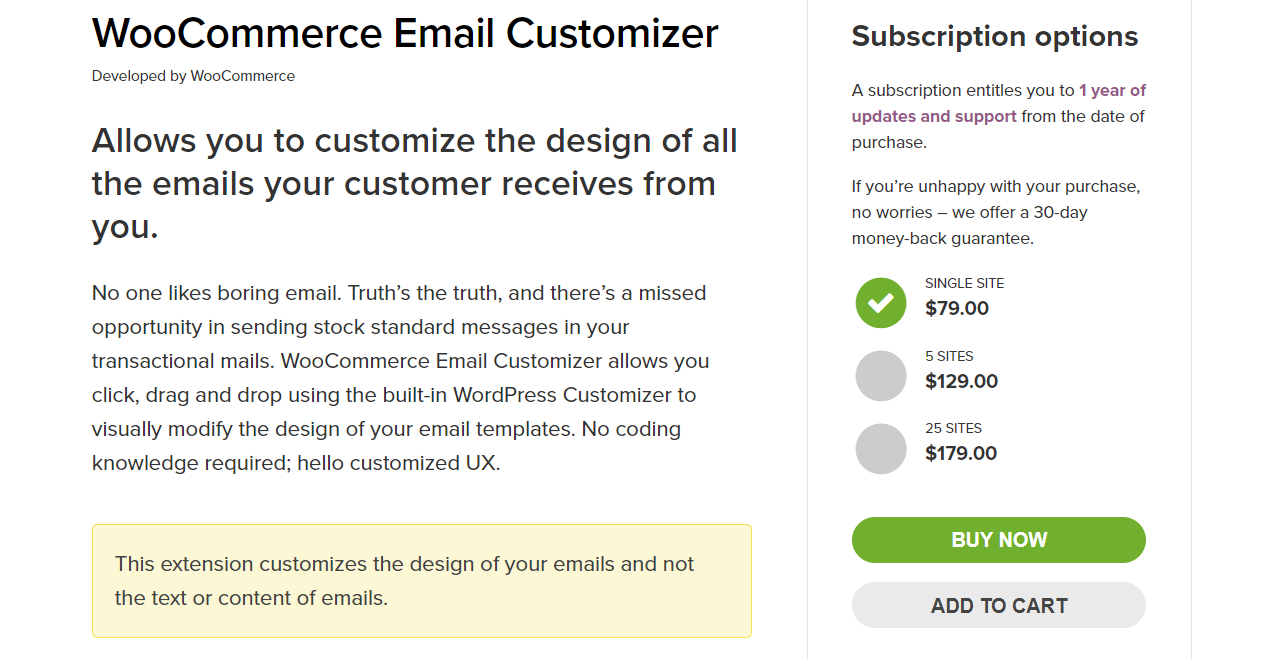 Woocommerce Email Customizer