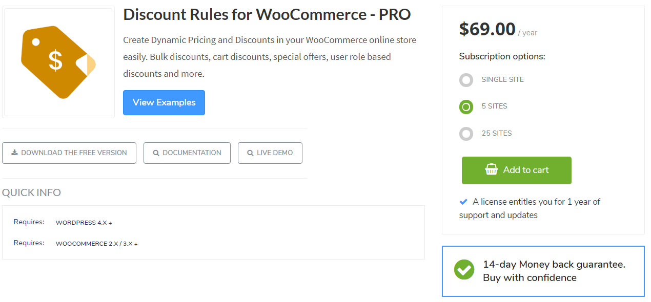Woocommerce Discount Rules