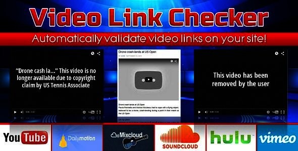 Video Link Checker