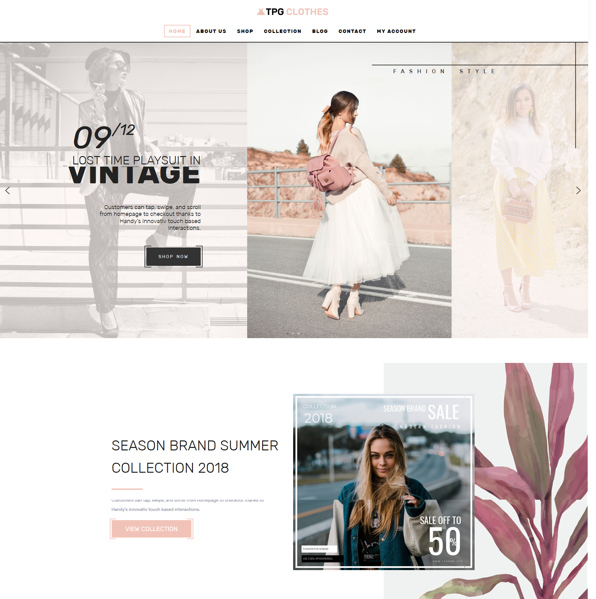 A Collection Of 14 Wordpress Fashion Themes