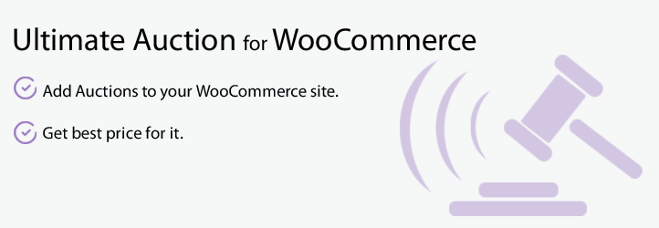 Ultimate Woocommerce Auction Plugin