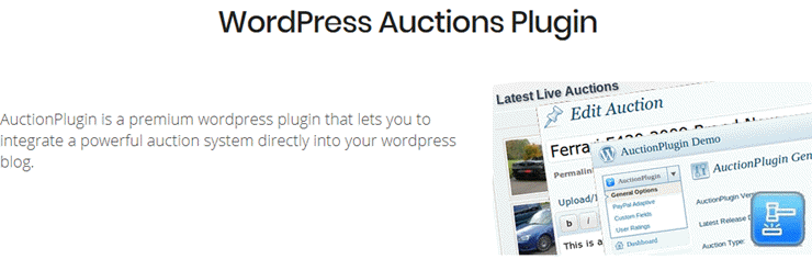 Wordpress Auctions Plugin