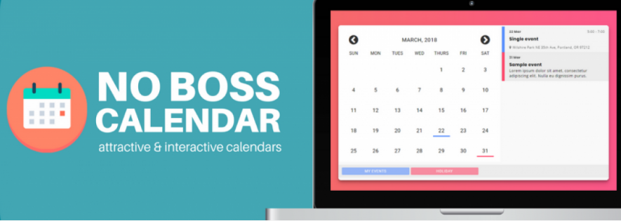 No Boss Calendar [ Paid Download]