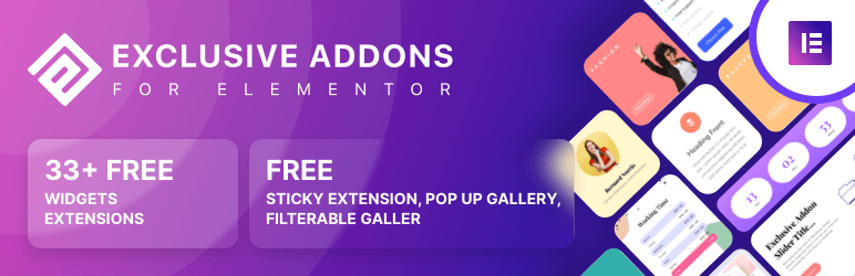 Exclusive Addons For Elementor