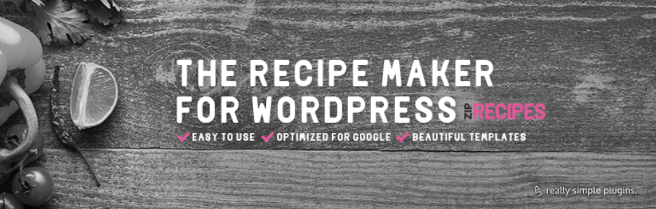 Recipe Maker For Your Food Blog From Zip Recipes