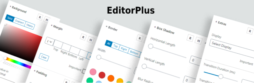 Gutenberg Block Library &Amp; Toolkit – Editor Plus