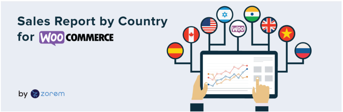 Sales Report By Country For Woocommerce