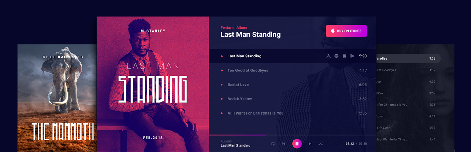 Wordpress Music Player Plugin