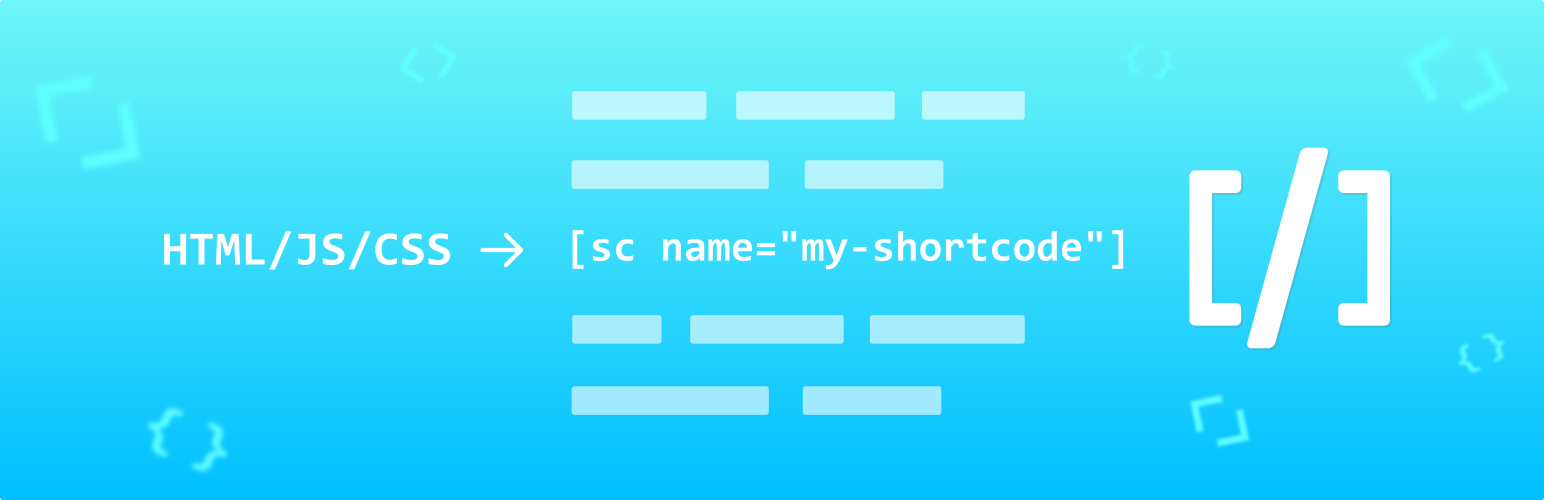 Shortcoder — Create Shortcodes For Anything