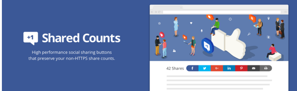 Shared Counts – Social Media Share Buttons
