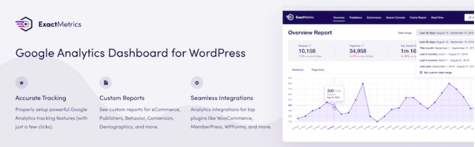 Google Analytics Dashboard For Wp By Exactmetrics