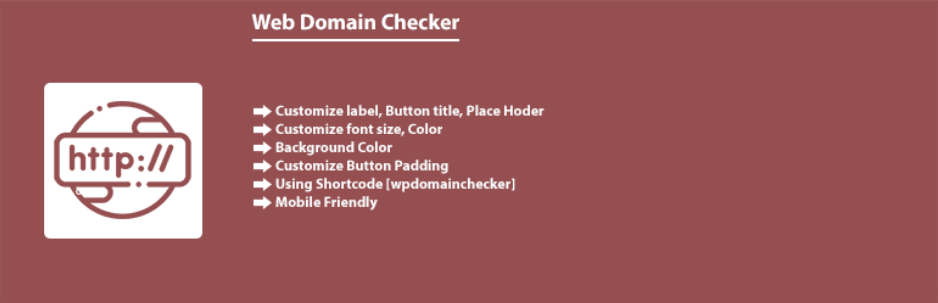 Web Domain Checker