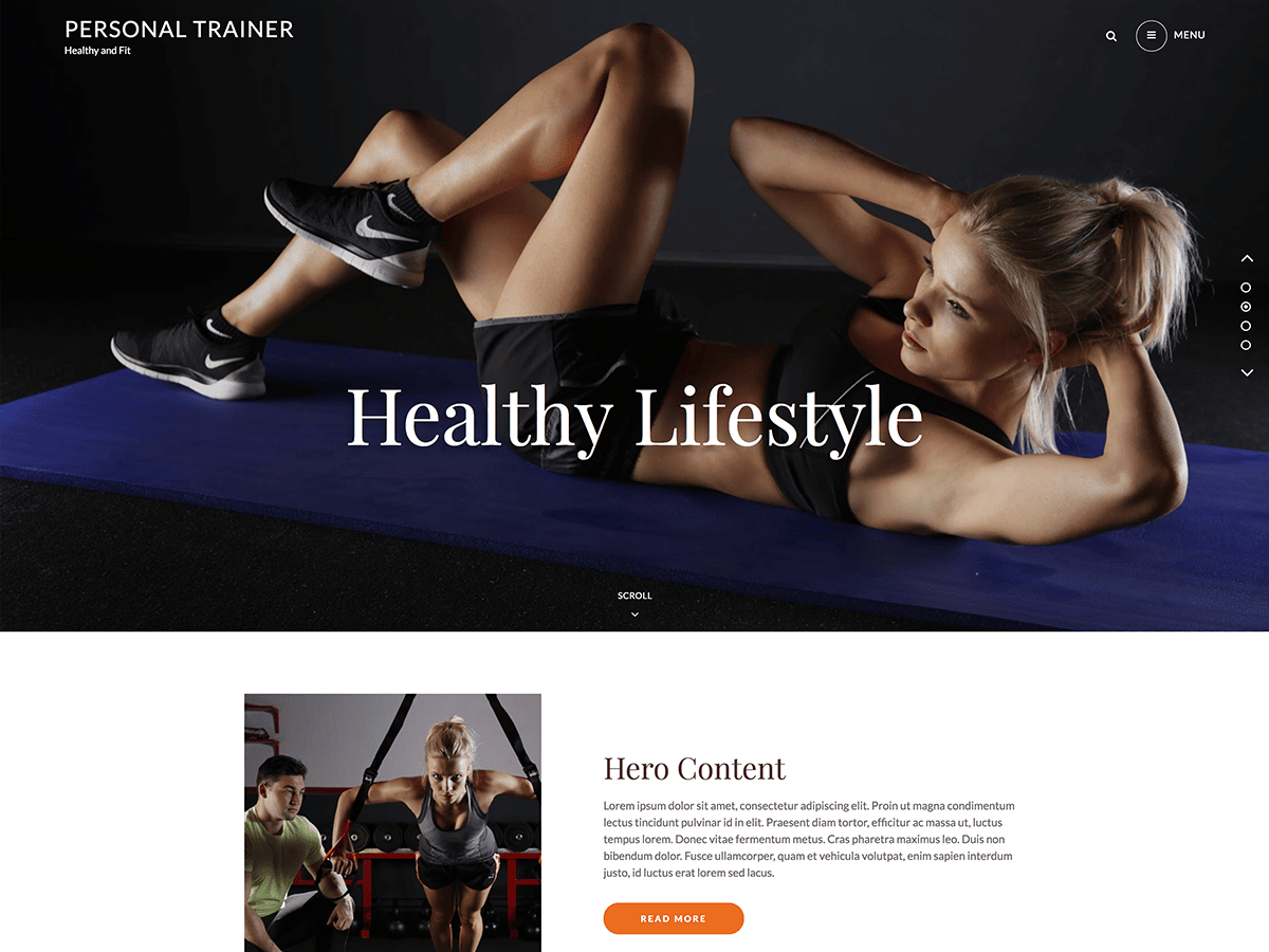 wordpress fitness and gym themes 26