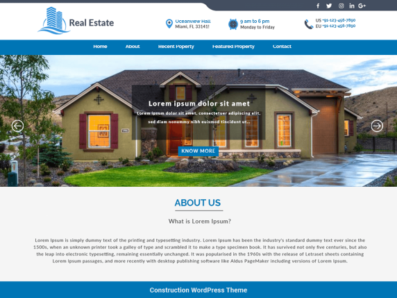 Wordpress Real Estate Themes 10