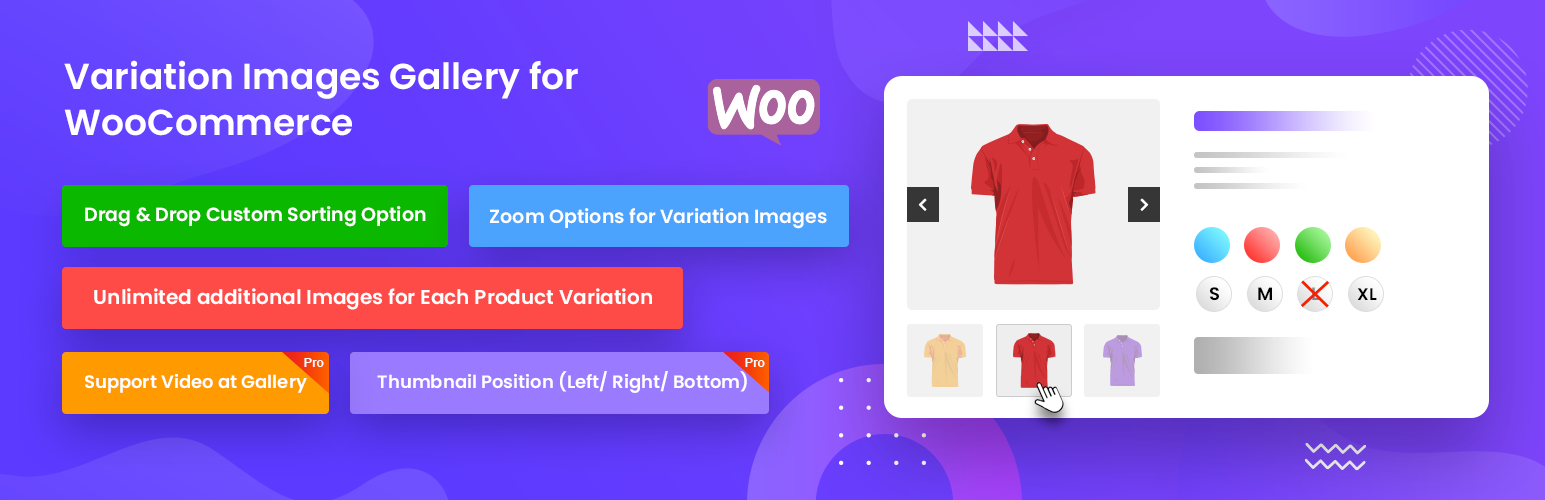 Variation Images Gallery For Woocommerce