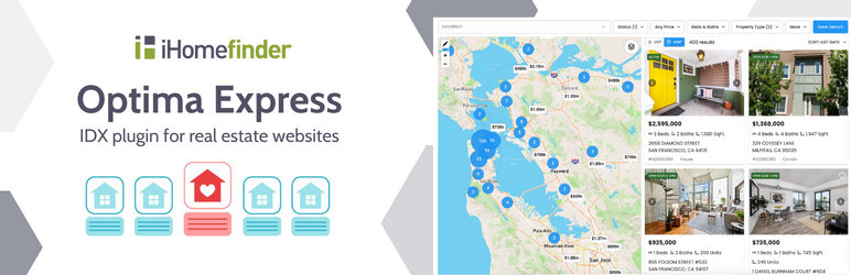 Optima Express + Marketboost Idx Plugin