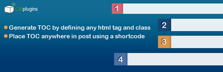 Wordpress Table Of Contents Plugin: Cm Table Of Contents