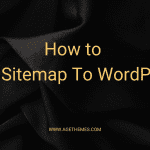 add sitemap to wordpress