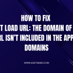 How to fix Can’t load URL The domain of this URL isn’t included in the app’s domains