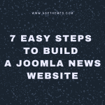 build a joomla news website