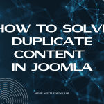 How To Solve Duplicate Content In Joomla