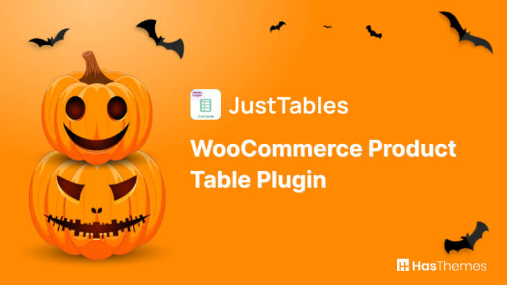 Justtables Woocommerce Product Table Plugin
