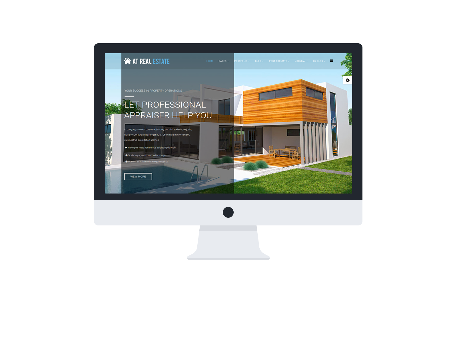 Joomla Real Estate Template from agethemes.com