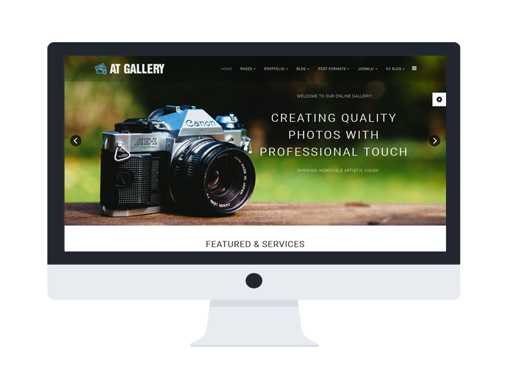 AT Gallery - Free Photography / Image Gallery Joomla ...