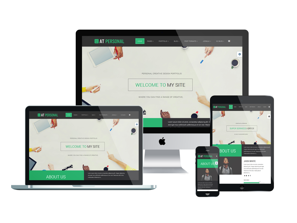 at personal free profile personal joomla template age themes