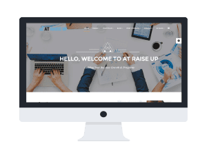 AT Raise Up Joomla template Preview