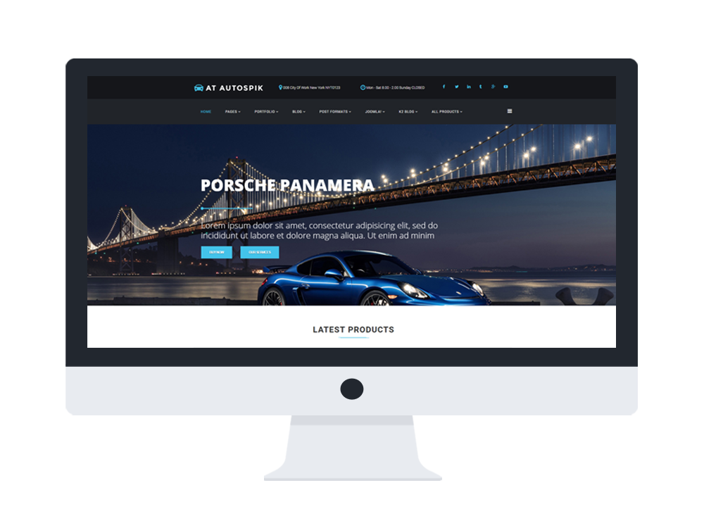 AGE Themes Autospik - Joomla Template