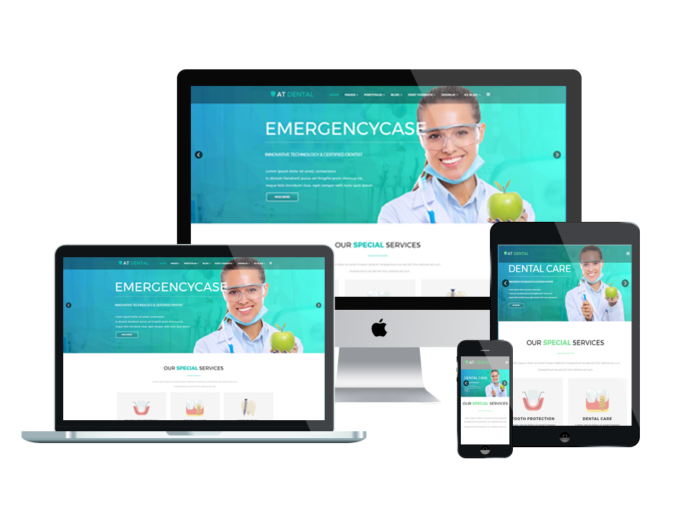 at dental free responsive joomla template