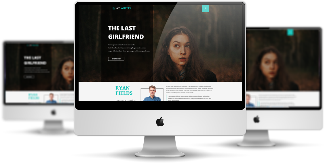 at writer free responsive writer website templates writer website