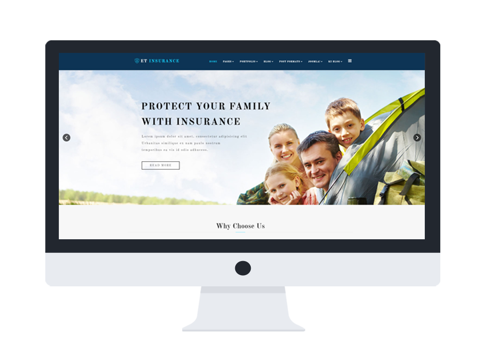 Et Insurance Free Responsive Joomla Template Desktop