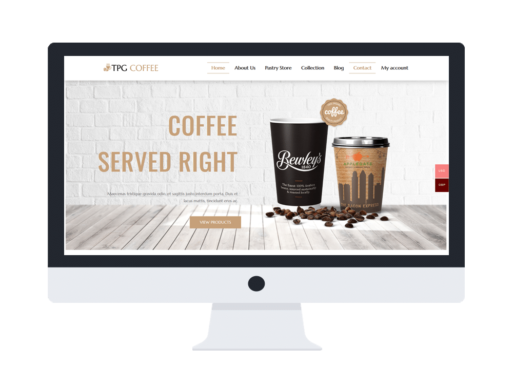 Tpg Coffee Free Wordpress Theme