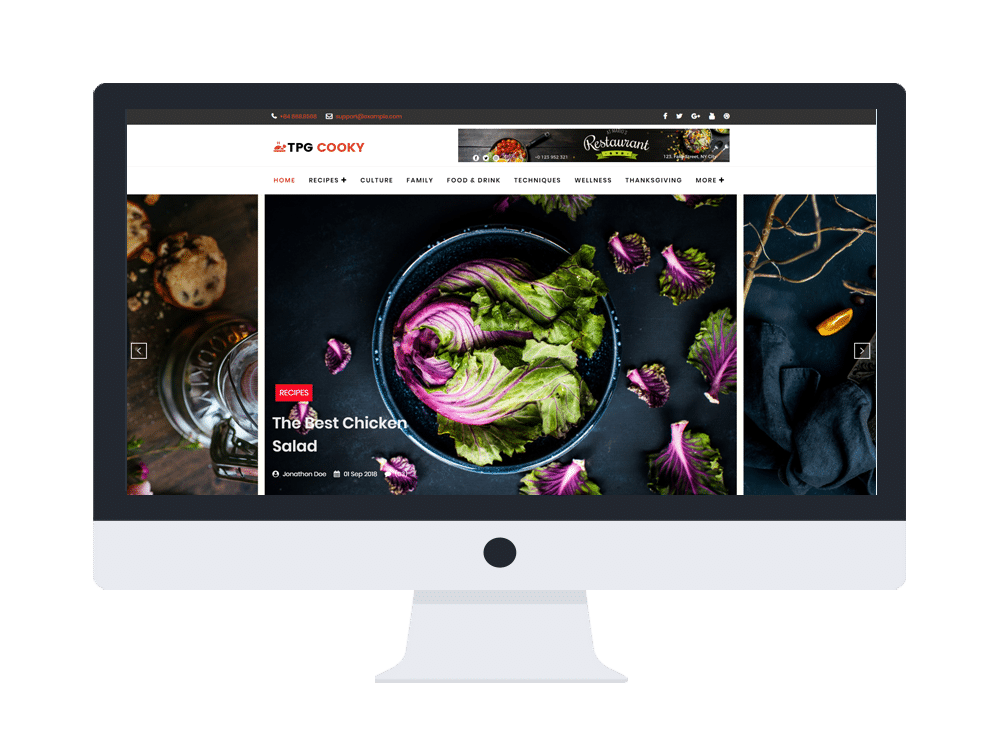 Tpg Cooky Free Wordpress Theme