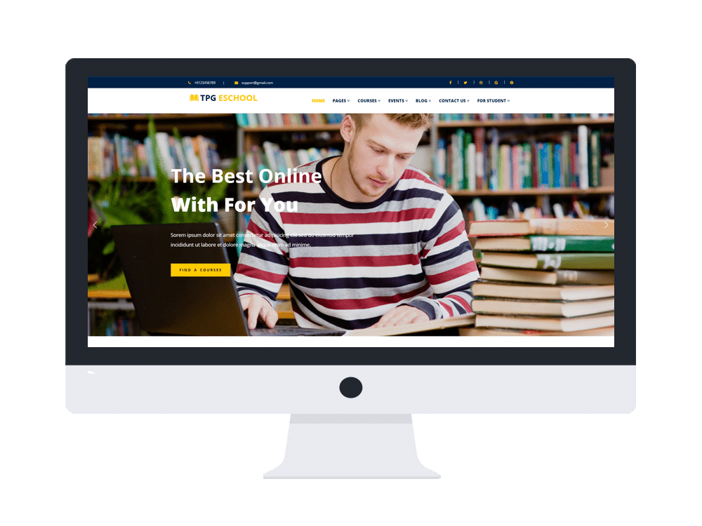 Tpg Eschool Free Wordpress Theme